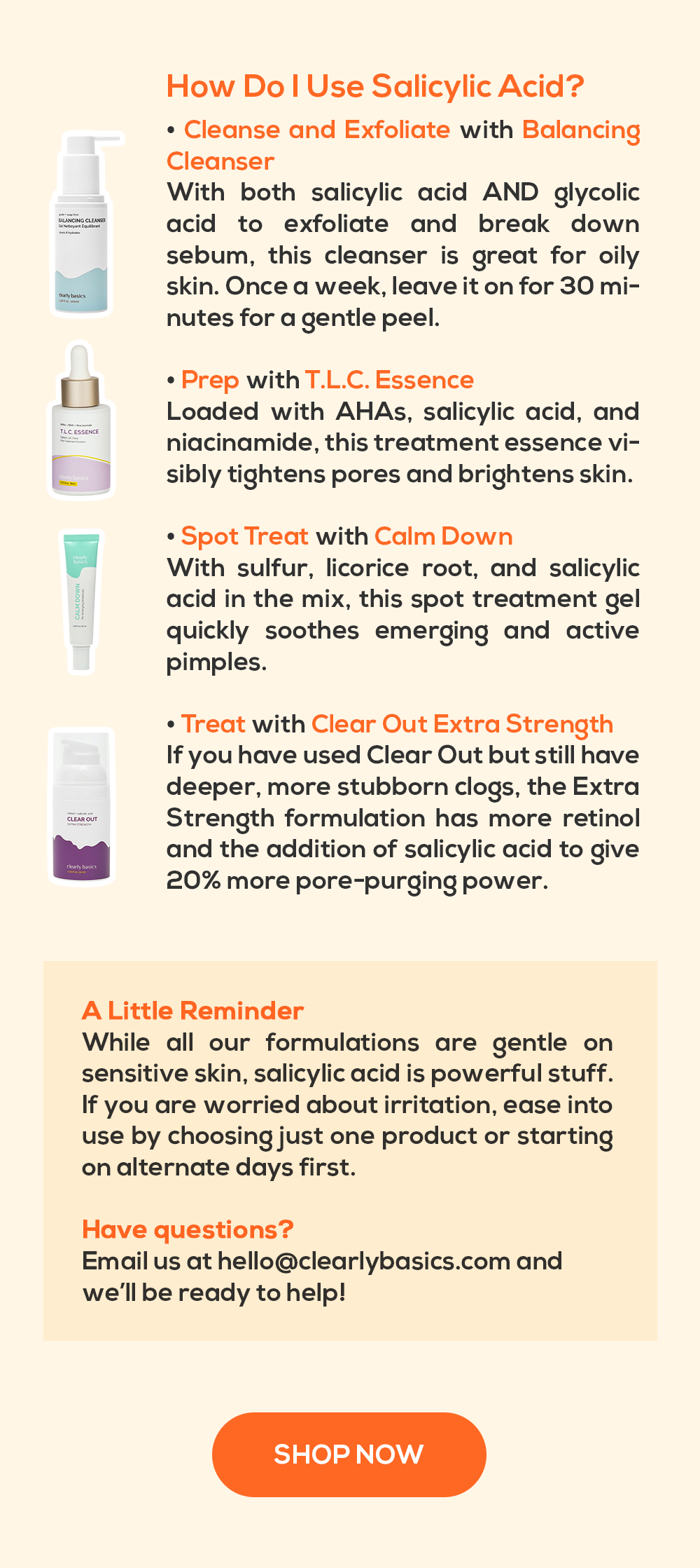 Do I Need Salicylic Acid? Clearly Basics